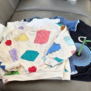 Lot of 6 tops size 3t